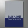 5.83 X 8.27 Daily Planner - 90 Day - Hardcover