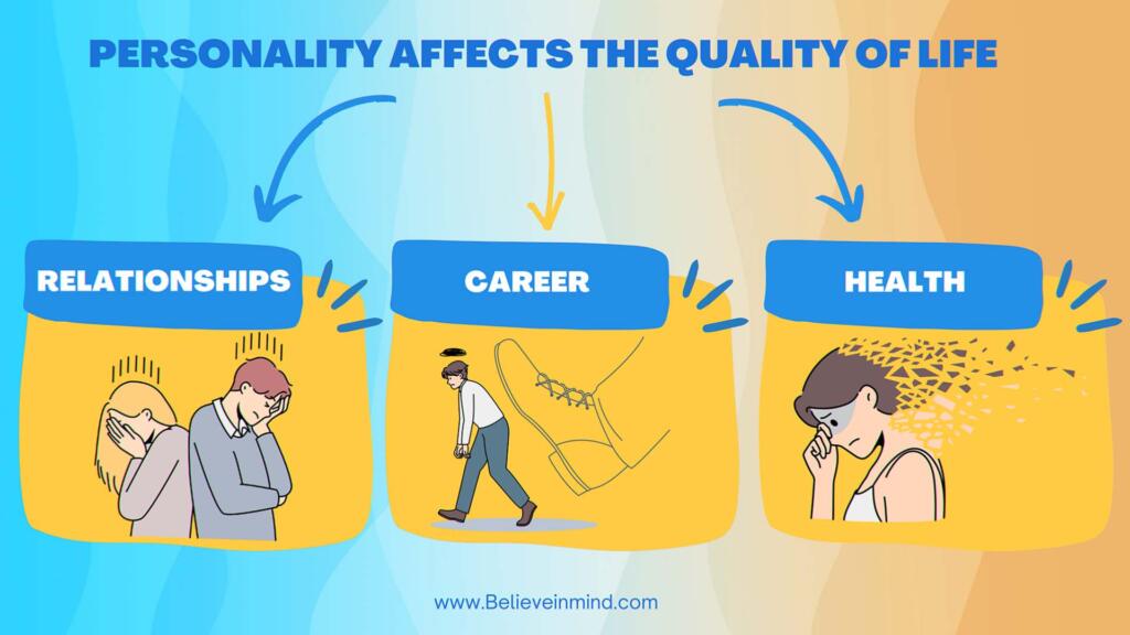 personality affects the quality of life