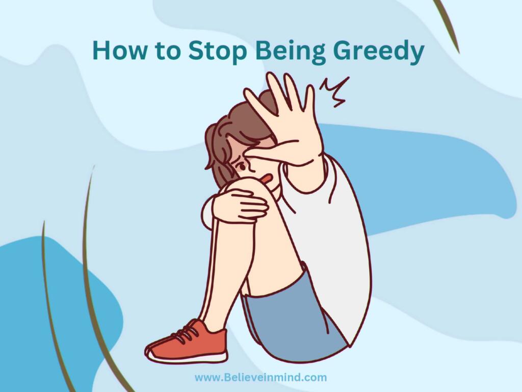 How to Stop Being Greedy