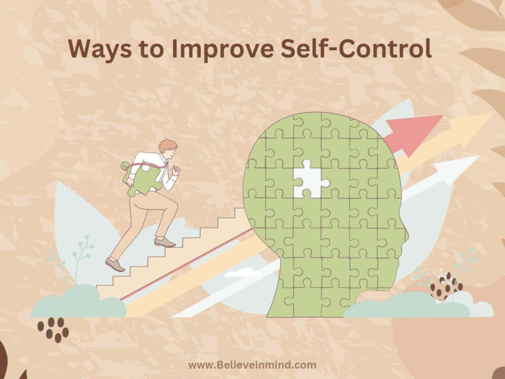 Ways to improve self-control