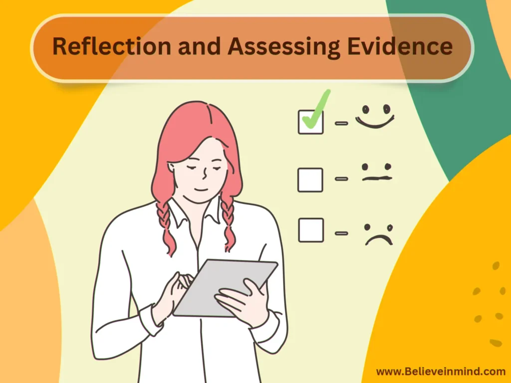 Reflection and Assessing Evidence, Types of critical thinking