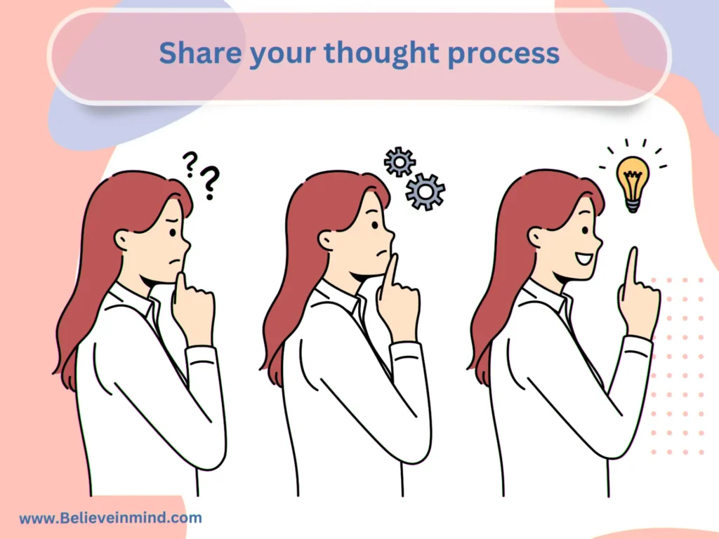 Share your thought process
