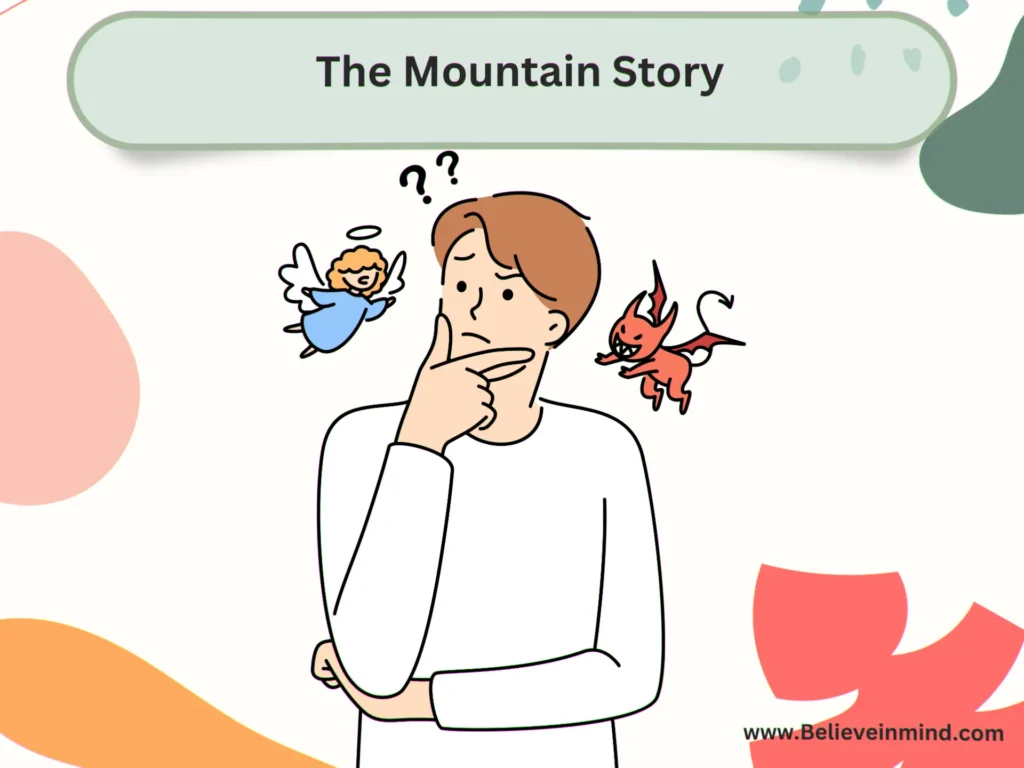Inspiring short stories on positive attitude, The Mountain Story