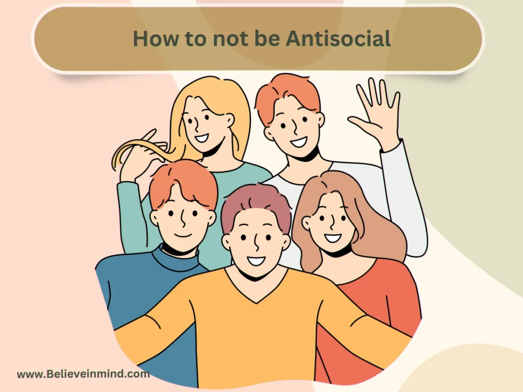 How to stop being Antisocial