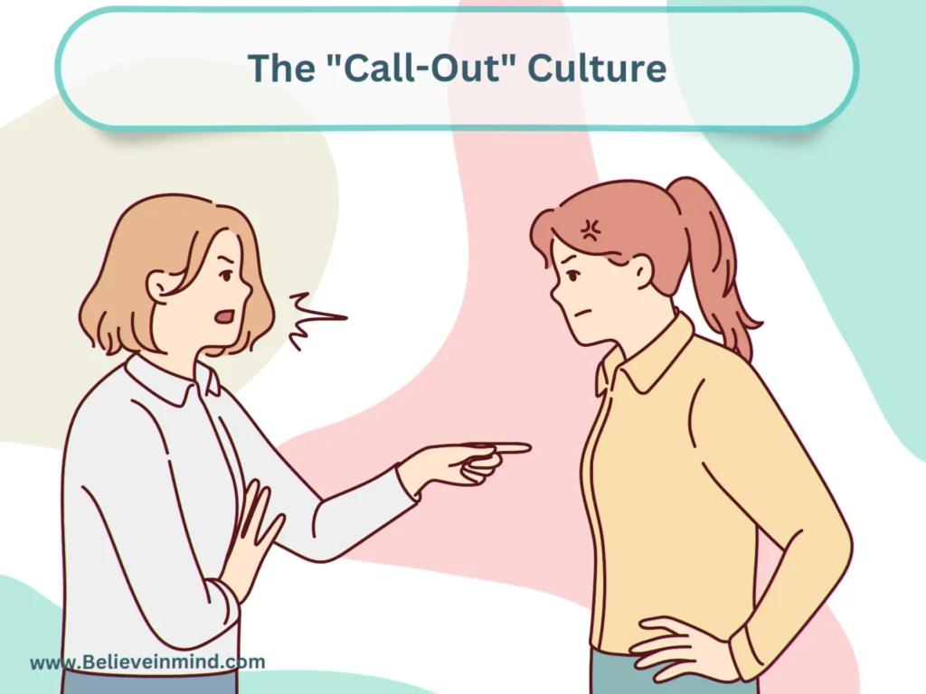 The Call-Out Culture