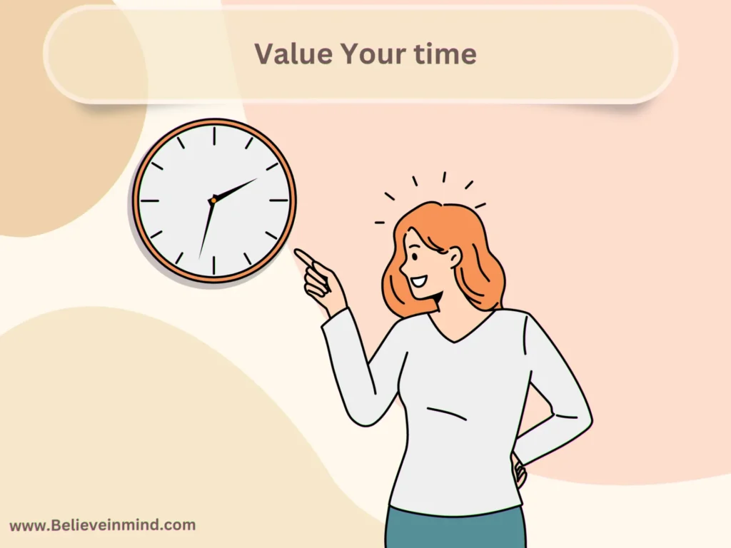 Value Your time