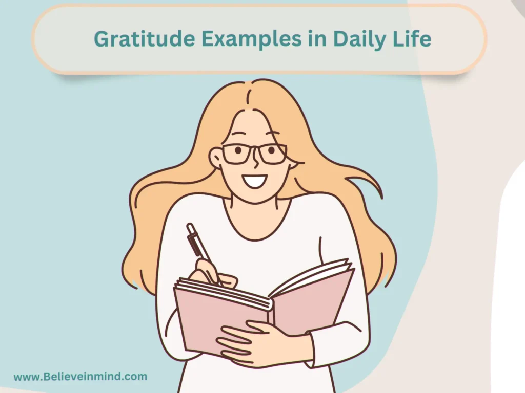 Gratitude Examples in Daily Life