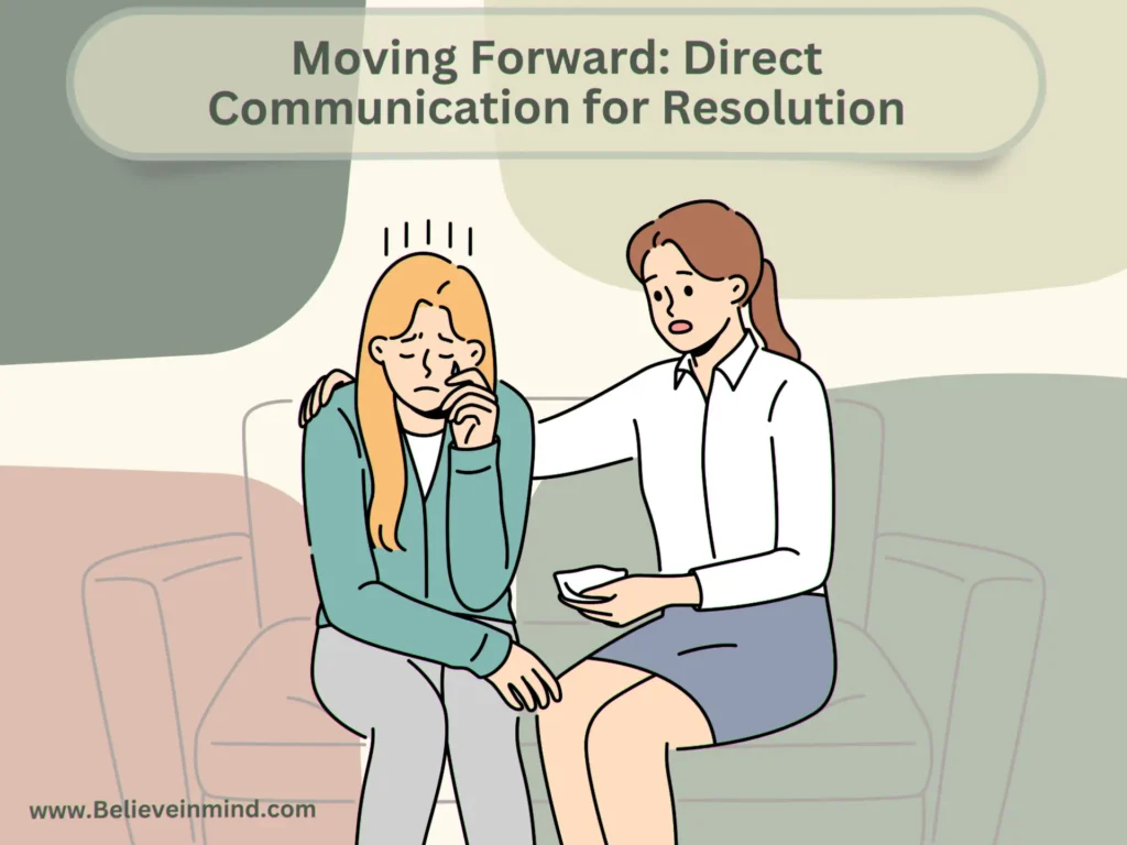 Moving Forward Direct Communication for Resolution