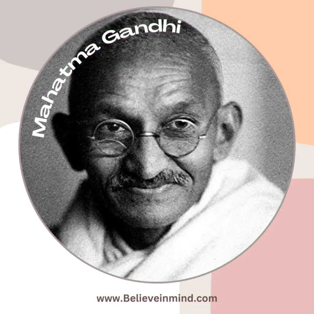Famous examples of perseverance from History - Mahatma Gandhi
