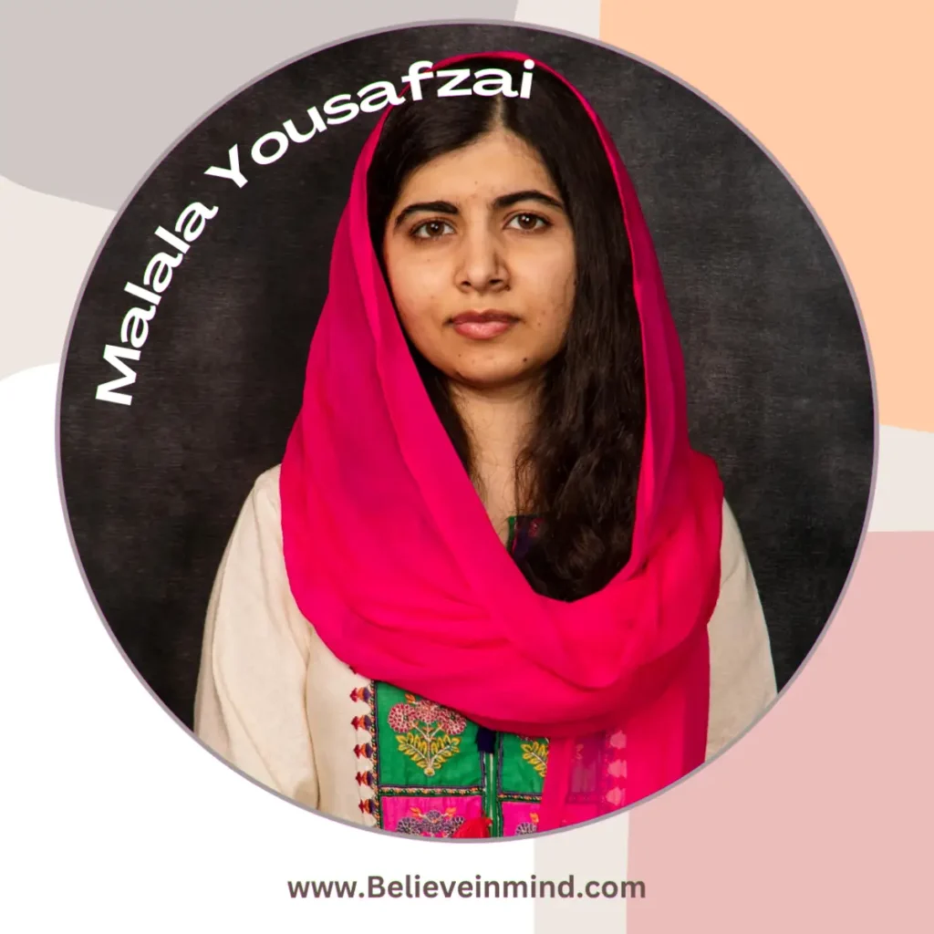 Famous examples of perseverance from History - Malala Yousafzai