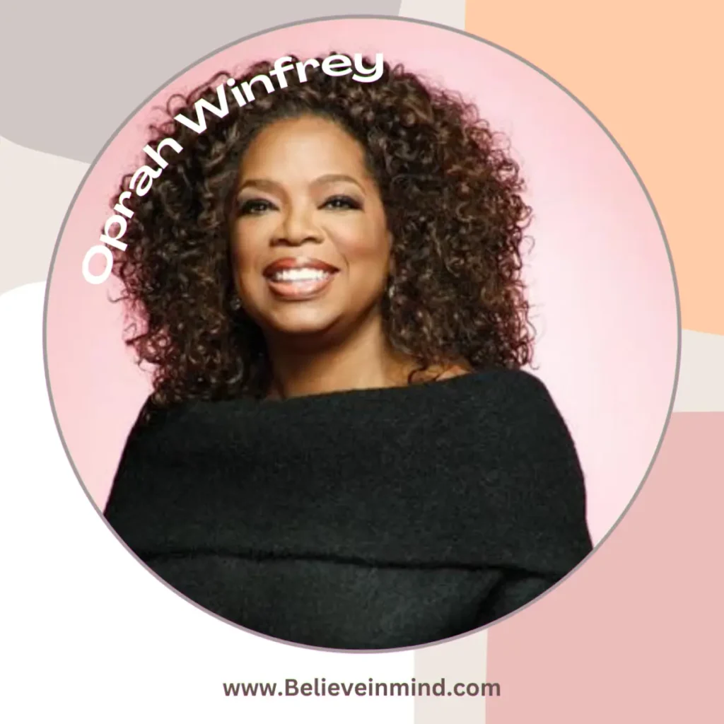 Famous examples of perseverance from History - Oprah Winfrey