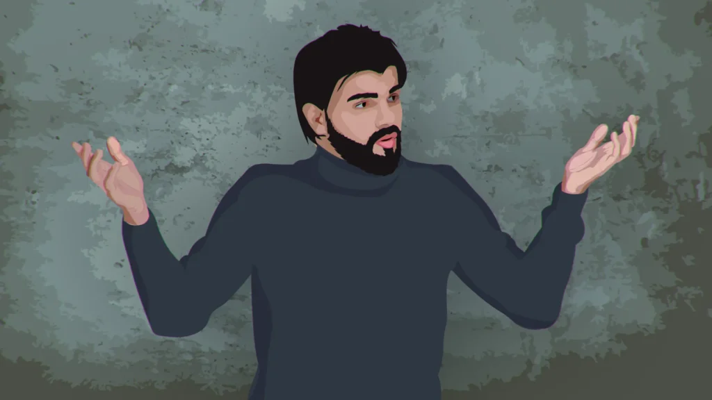 Shallow person example