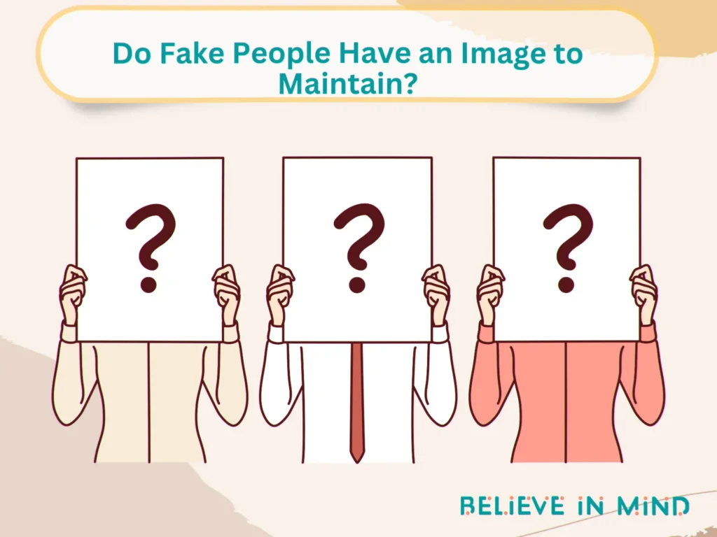 Do Fake People Have an Image to Maintain