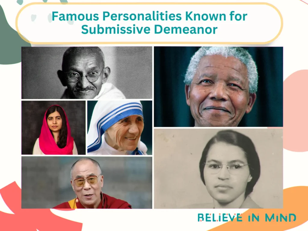 Famous Personalities Known for Submissive Demeanor