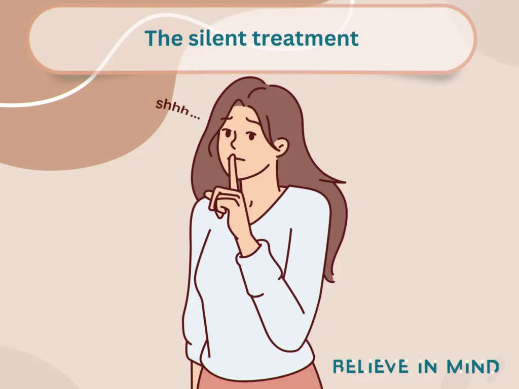 The silent treatment