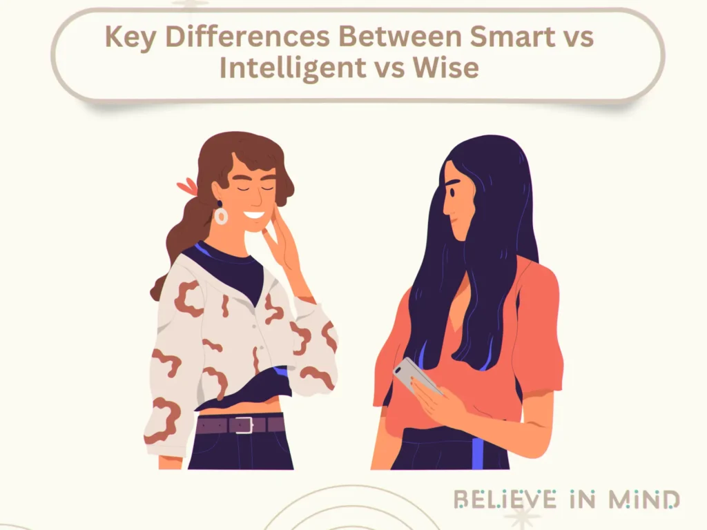 Key Differences Between Smart vs Intelligent vs Wise